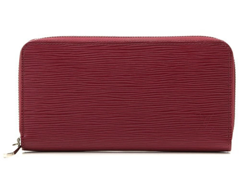 LOUIS VUITTON Long Wallet Zippy Epi Fuschia Pink